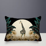 Tobin Giraffe Reversible Indoor/Outdoor Rectangular Pillow