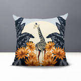 Tobin Giraffe Reversible Indoor/Outdoor Square Pillow