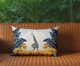 Tobin Giraffe Reversible Indoor/Outdoor Rectangular Pillow