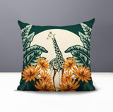 Tobin Giraffe Reversible Indoor/Outdoor Square Pillow