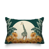 Tobin Giraffe Reversible Indoor/Outdoor Rectangular Pillow