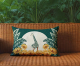 Tobin Giraffe Reversible Indoor/Outdoor Rectangular Pillow