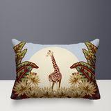 Tobin Giraffe Reversible Indoor/Outdoor Rectangular Pillow