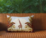 Tobin Giraffe Reversible Indoor/Outdoor Rectangular Pillow