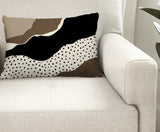 Toni Abstract Reversible Indoor/Outdoor Rectangular Pillow