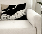 Toni Abstract Reversible Indoor/Outdoor Rectangular Pillow