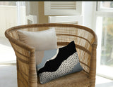 Toni Abstract Reversible Indoor/Outdoor Rectangular Pillow