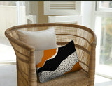 Toni Abstract Reversible Indoor/Outdoor Rectangular Pillow