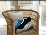Toni Abstract Reversible Indoor/Outdoor Rectangular Pillow