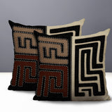 Tonto Tribal Print Indoor/Outdoor Reversible Square Pillow