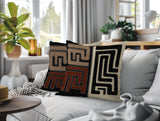 Tonto Tribal Print Indoor/Outdoor Reversible Square Pillow