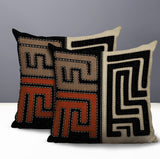 Tonto Tribal Print Indoor/Outdoor Reversible Square Pillow