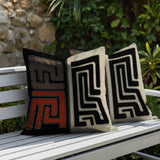 Tonto Tribal Print Indoor/Outdoor Reversible Square Pillow