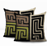 Tonto Tribal Print Indoor/Outdoor Reversible Square Pillow