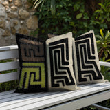 Tonto Tribal Print Indoor/Outdoor Reversible Square Pillow