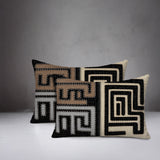 Tonto Tribal Print Indoor/Outdoor Reversible Rectangular Pillow