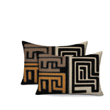 Tonto Tribal Print Indoor/Outdoor Reversible Rectangular Pillow