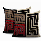 Tonto Tribal Print Indoor/Outdoor Reversible Square Pillow