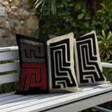 Tonto Tribal Print Indoor/Outdoor Reversible Square Pillow