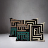 Tonto Tribal Print Indoor/Outdoor Reversible Rectangular Pillow