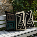 Tonto Tribal Print Indoor/Outdoor Reversible Square Pillow