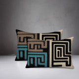 Tonto Tribal Print Indoor/Outdoor Reversible Rectangular Pillow