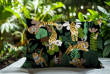 Tor Tiger Reversible Indoor/Outdoor Square Pillow