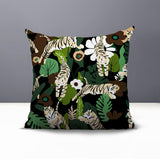 Tor Tiger Reversible Indoor/Outdoor Square Pillow