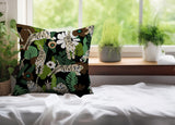 Tor Tiger Reversible Indoor/Outdoor Square Pillow