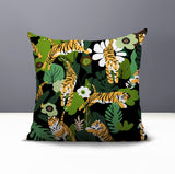 Tor Tiger Reversible Indoor/Outdoor Square Pillow