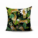 Tor Tiger Reversible Indoor/Outdoor Square Pillow
