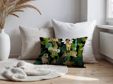 Tor Tiger Reversible Indoor/Outdoor Square Pillow