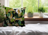 Tor Tiger Reversible Indoor/Outdoor Square Pillow