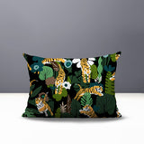 Tor Tiger Reversible Indoor/Outdoor Rectangle Pillow