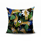 Tor Tiger Reversible Indoor/Outdoor Square Pillow