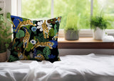 Tor Tiger Reversible Indoor/Outdoor Square Pillow