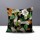 Tor Tiger Reversible Indoor/Outdoor Square Pillow