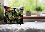 Tor Tiger Reversible Indoor/Outdoor Square Pillow