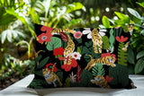 Tor Tiger Reversible Indoor/Outdoor Square Pillow