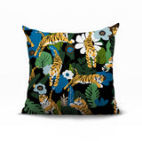 Tor Tiger Reversible Indoor/Outdoor Square Pillow