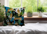 Tor Tiger Reversible Indoor/Outdoor Square Pillow