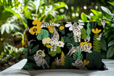 Tor Tiger Reversible Indoor/Outdoor Square Pillow