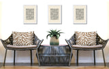 Tory Zebra Print Indoor/Outdoor Reversible Rectangular Pillow