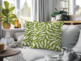 Tory Zebra Print Indoor/Outdoor Reversible Square Pillow