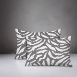 Tory Zebra Print Indoor/Outdoor Reversible Rectangular Pillow