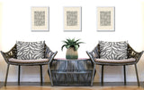Tory Zebra Print Indoor/Outdoor Reversible Rectangular Pillow