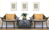 Tory Zebra Print Indoor/Outdoor Reversible Rectangular Pillow