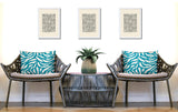 Tory Zebra Print Indoor/Outdoor Reversible Rectangular Pillow
