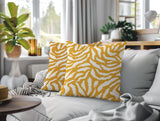Tory Zebra Print Indoor/Outdoor Reversible Square Pillow