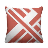 Tranter Geometric Reversible Indoor/Outdoor Square Pillow